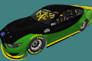 Black and Green Mustang base - for MENCS 2019