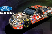 #75 Ted Musgrave - Remington Arms/ Mossy Oak Camo Ford Taurus 1999