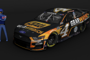 2022 Kevin Harvick GearWrench Mustang