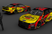 **FICTIONAL** Joey Logano 2022 Pennzoil shell