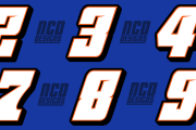 G2G Racing Number Set