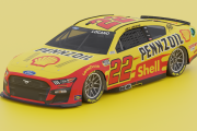 #22 Joey Logano 2022 Shell Pennzoil Mustang