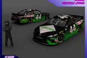 MENCS19 ZS Promotion Associates Todd Bodine Throwback Toyota Camry
