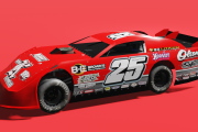 Shane Clanton #25 Dirt Late Model