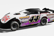 Chris "Smokey" Madden #44 2022 Dirt Late Model
