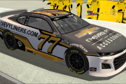 *FICTIONAL* Ty Dillon #77 Chevrolet Accessories/ChevyLiners.com 2023 Camaro