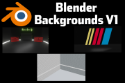Blender 3d Scene background pack v1