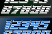 2023 RFK Racing dual Number Set