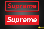Supreme Logo PSD