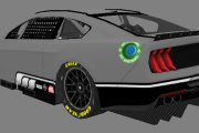 RFK Racing Details for FCRD NCS22 Ford Mustang
