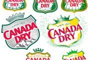 History of Canada Dry Logos 1904-Today