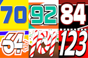 Piston Cup Number Pack