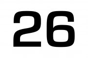 26 Andretti Autosport numberfont