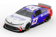 Bubba Wallace's 2024 #23 Columbia PFG / Academy Sports Toyota Camry