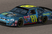 1998 Kenny Wallace #81 Square D-Fallout 2 Ford Taurus (FICTIONAL)