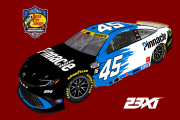 Tyler Reddick #45 "Pinnacle" (BPS Night Race)