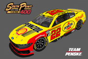 Joey Logano #22 "Pennzoil/Shell" (South Point 400)