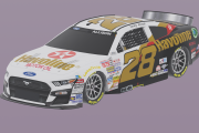 FCRD NCS22 Mod *FICTIONAL* 1987 Davey Allison #28 Texaco Havoline Ford