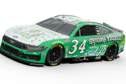 2025 #34 Todd Gilliland Grillo's Pickles Graffiti scheme (New Hampshire)