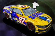 #97 Shane Van Gisbergen Mustang SEGA Metal Sonic Car
