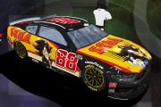 #88 Connor Zilisch Mustang SEGA Shadow the Hedgehog Car