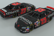 *FICTIONAL* 2005 Red Qusa #23 Kenwood Dodge (All-Star Race)