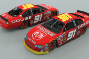 *FICTIONAL* 2004 Bill Elliott #91 Dodge