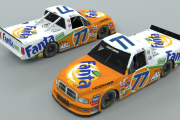 *FICTIONAL* 2000 Red Qusa #77 Fanta Dodge