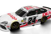 #24 Harrison Burton - Dex Imaging / Sharp Paint Scheme