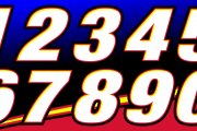 Michael Waltrip Racing numberset