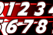 Kyle Busch Motorsports or KBM Number Set