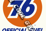 Vintage Unocal 76 Official Fuel of NASCAR Contingency Decal
