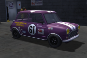 rFactor HistorX GT Austin Mini #61 Richard McDaniel 1968 Trans Am