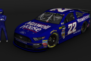 Retro 1991 Sterling Marlin #22 Maxwell House Ford (MENCS2019 Mod)