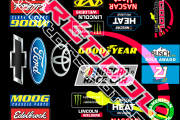 2019 Basic Contingency Decal Set VERY HIGH QUALITY