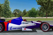 Smiffsden Verizon Indy Car Series Red Stripe Tires and Rims