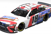 2020 Kyle Busch Snickers White Camry