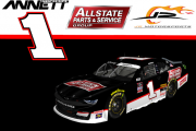 Michael Annett #1 Allstate Parts and Service Group Homestead 1