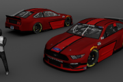 Ford Mustang base (red)