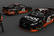 *FICTIONAL* Ty Dillon #45 Root Insurance 2021 Camry