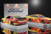 Joey Logano and Ryan Blaney 22&12 redesigned scallops 21 car set fic