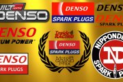 DENSO spark plug logos