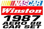 1987 Winston Cup Complete Car Set (318 cars + 2 player cars); for the US Pits Aero88 Mod