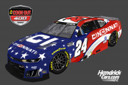 William Byron #24 - Cincinnati (Cookout 400)