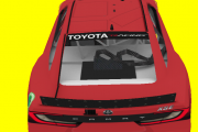 2026 Toyota FCRD NCS22 rear windshield banner