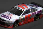 #17 Darrell Waltrip Parts America Chrome 2014 Chevy SS (Gen6BR)
