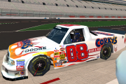 Bobby Hamilton, Jr. 2006 John Deere 200 #08 Corky's Ribs & BBQ Dodge Ram