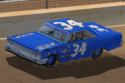 1965 NASCAR Grand National #34 Wendell Scott