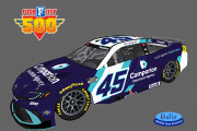 Tyler Reddick #45 -  Comparion (Bristol 1)
