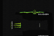 Fictional Monster Energy base for NCS22 (for '24 Toyota)